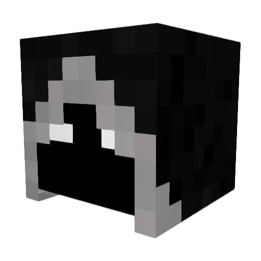 Swyrnd Minecraft avatar head, 3D render