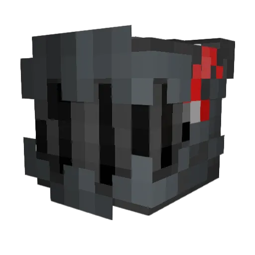 Sxlayer Minecraft avatar head, 3D render