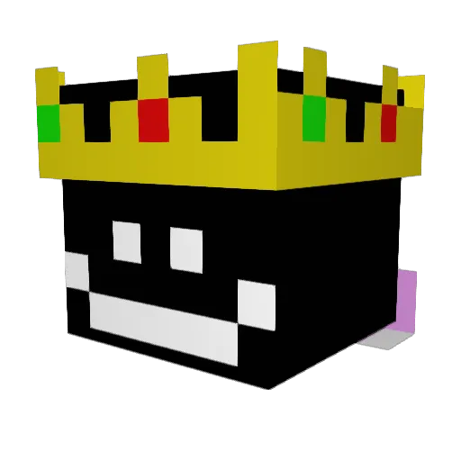 SxmBoy Minecraft avatar head, 3D render