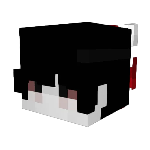 Sxmbre_ Minecraft avatar head, 3D render