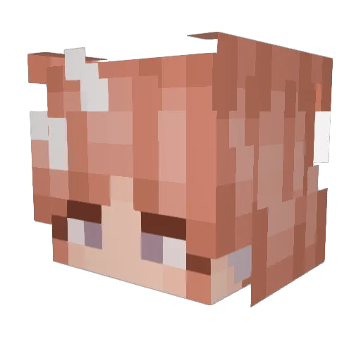Sxpphire23 Minecraft avatar head, 3D render