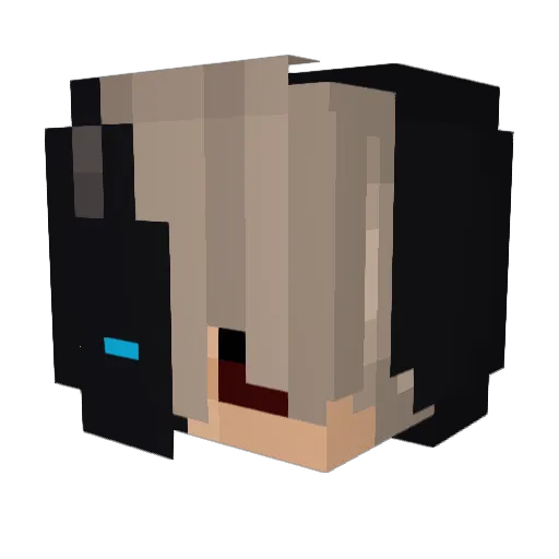 SxpremeKinq Minecraft avatar head, 3D render