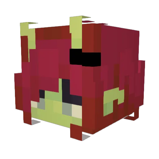 SxurPxtch Minecraft avatar head, 3D render