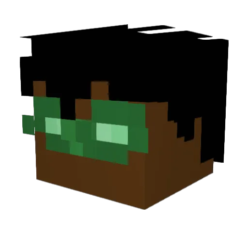 SxwiftySavage Minecraft avatar head, 3D render