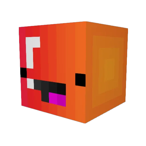 SyClops13 Minecraft avatar head, 3D render