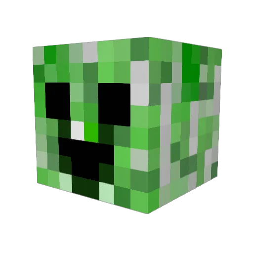 Sy_Ali Minecraft avatar head, 3D render