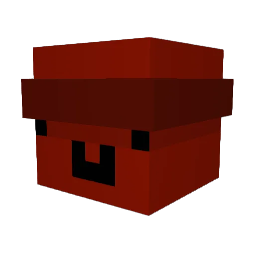 Sy_Lizmo Minecraft avatar head, 3D render