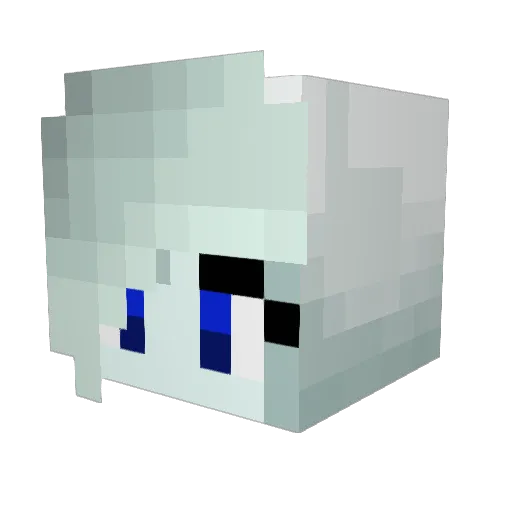Syage0314 Minecraft avatar head, 3D render