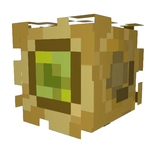 Syanthas Minecraft avatar head, 3D render