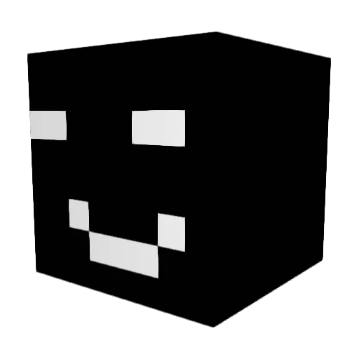 Syazee Minecraft avatar head, 3D render