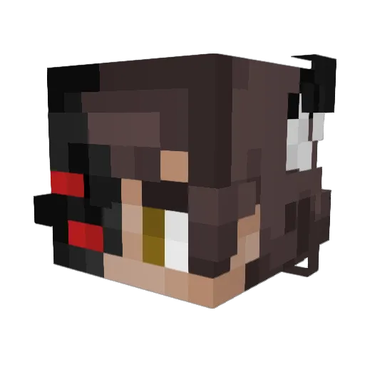 SycxMatthew96 Minecraft avatar head, 3D render