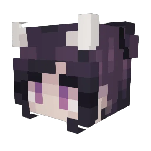 Syd1214 Minecraft avatar head, 3D render