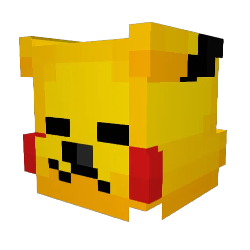 SydSoftball Minecraft avatar head, 3D render