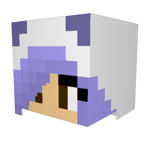 SydThaKid Minecraft avatar head, 3D render