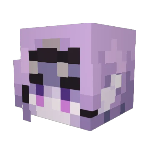 Sydbear02 Minecraft avatar head, 3D render