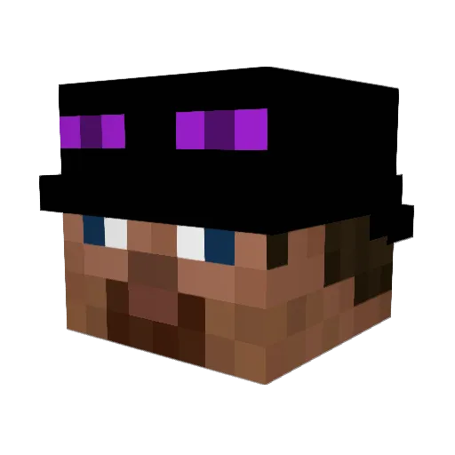 SydnixHere Minecraft avatar head, 3D render