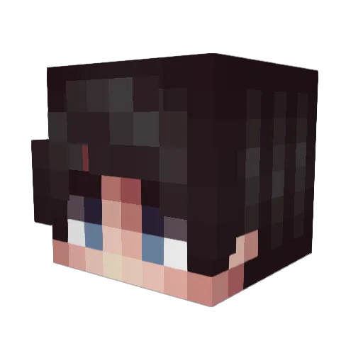 Sye_OP Minecraft avatar head, 3D render