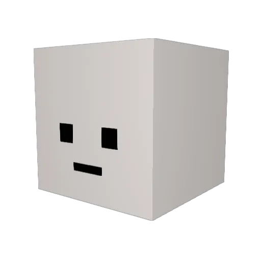 Syeel Minecraft avatar head, 3D render