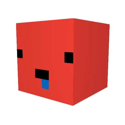 Syeesh Minecraft avatar head, 3D render