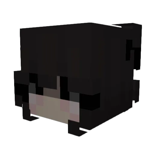 Syeree Minecraft avatar head, 3D render
