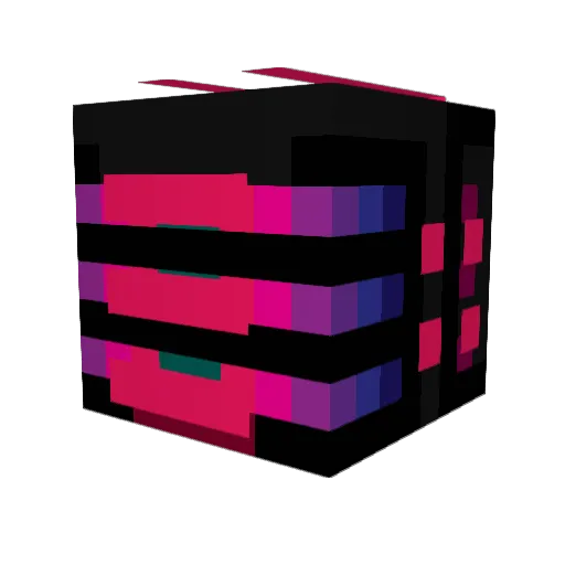 Syfa44 Minecraft avatar head, 3D render