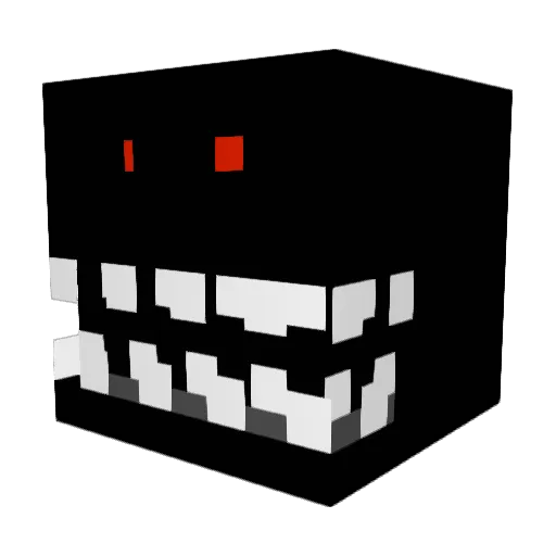 Syfik Minecraft avatar head, 3D render