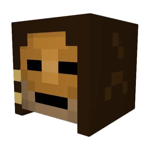 Sygo_o Minecraft avatar head, 3D render