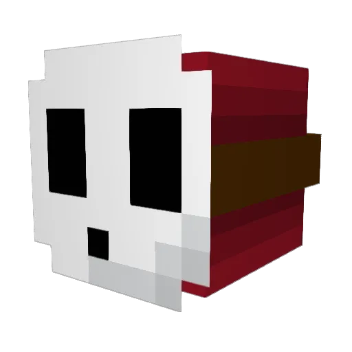 Syguy10 Minecraft avatar head, 3D render