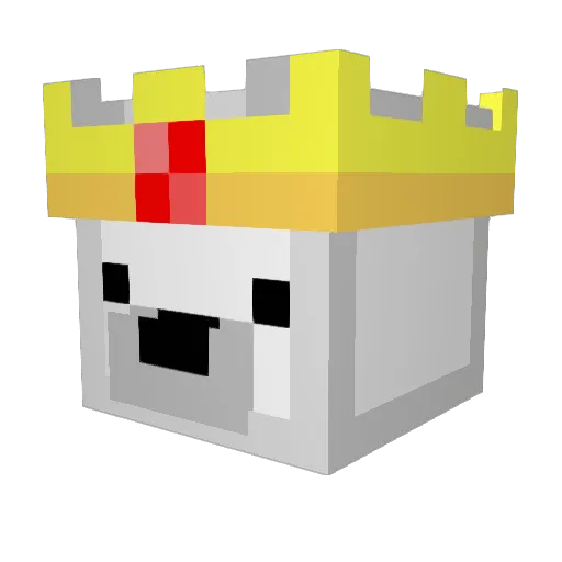 Syhills Minecraft avatar head, 3D render