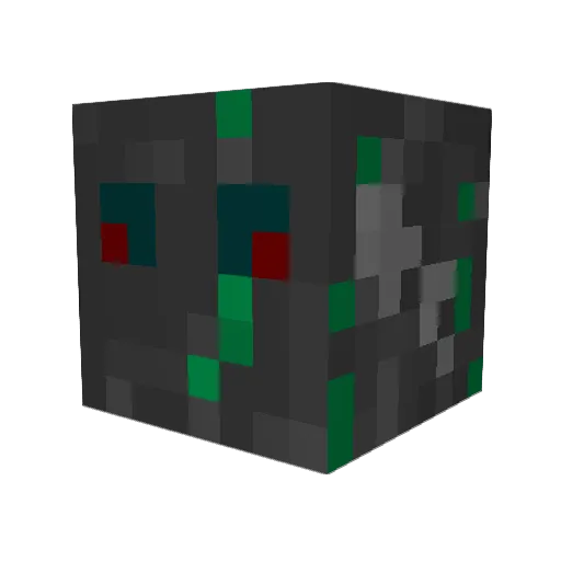 Syl3nc3r55 Minecraft avatar head, 3D render