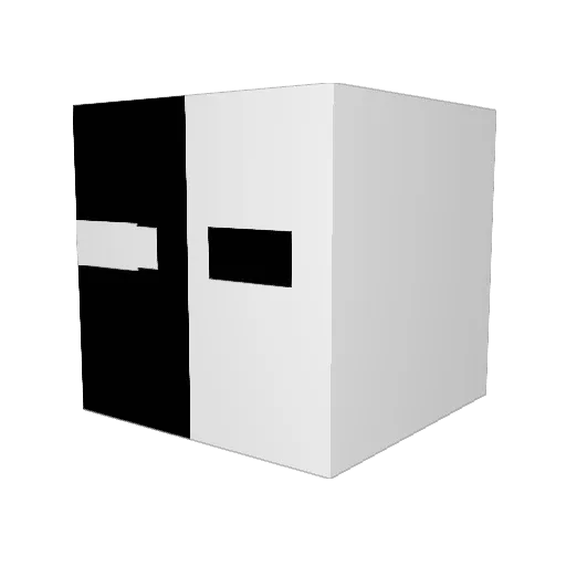 Syl_Lol Minecraft avatar head, 3D render