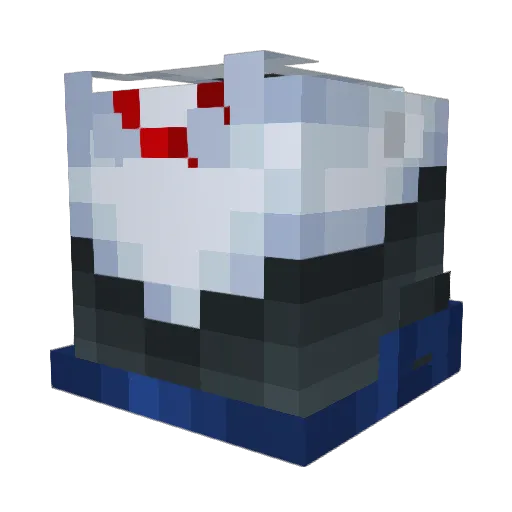 SylasCero Minecraft avatar head, 3D render