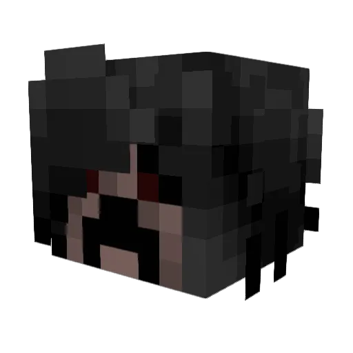SyleMC Minecraft avatar head, 3D render