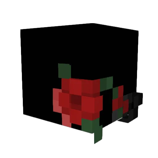 Sylecious Minecraft avatar head, 3D render