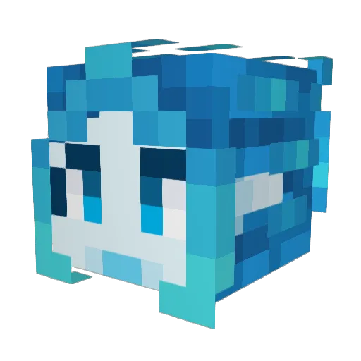 Sylphs_316 Minecraft avatar head, 3D render