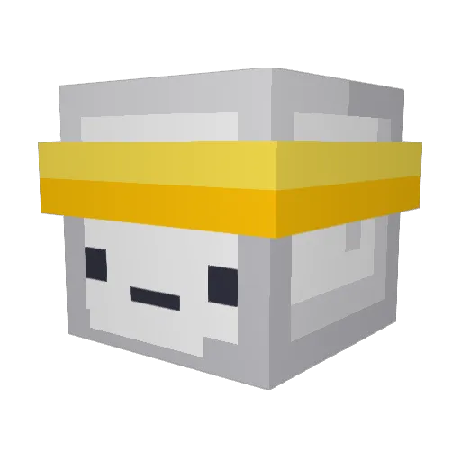 Sylv0805 Minecraft avatar head, 3D render