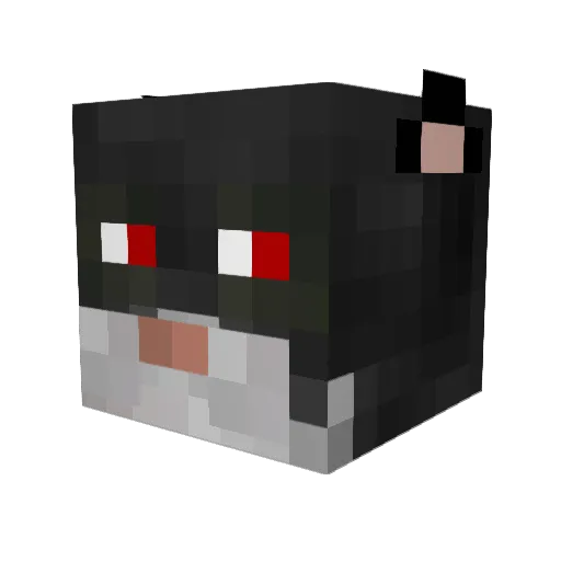 SylvanSetanta Minecraft avatar head, 3D render