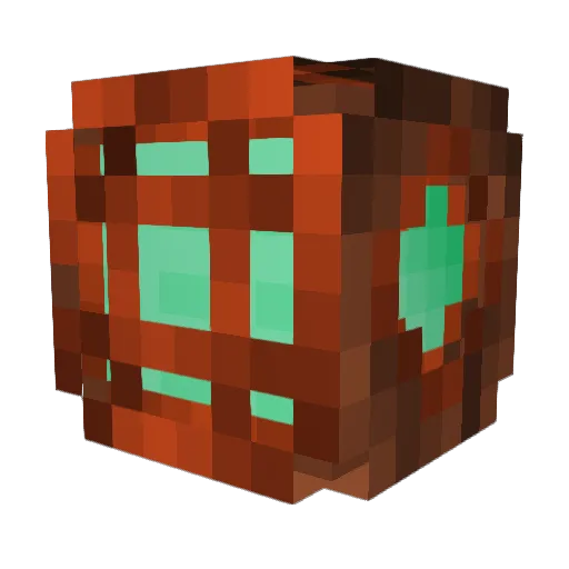 Sylyn Minecraft avatar head, 3D render