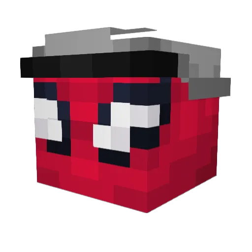 Minecraft-Avatar von Sym2099: Kopf als 3D-Render