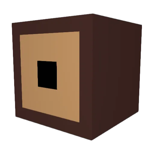 SymphCH Minecraft avatar head, 3D render