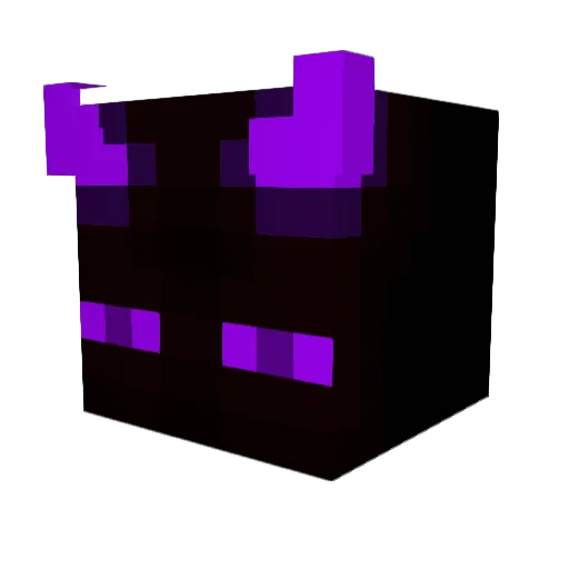 Syn Minecraft avatar head, 3D render