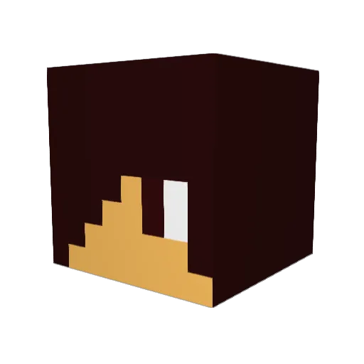 SynGatesMohito Minecraft avatar head, 3D render