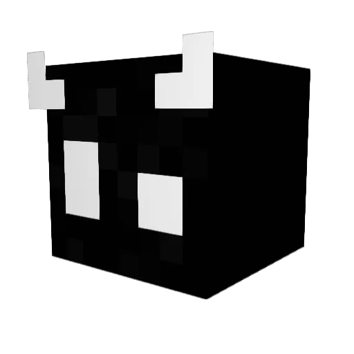 SynT3r Minecraft avatar head, 3D render