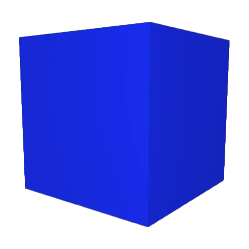 Synagone Minecraft avatar head, 3D render