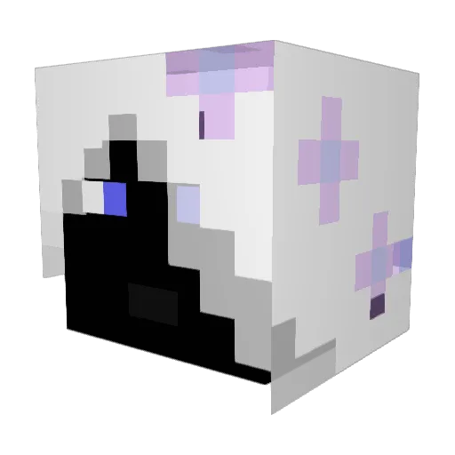 Synairyn Minecraft avatar head, 3D render