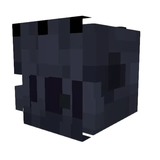 Synaped55 Minecraft avatar head, 3D render