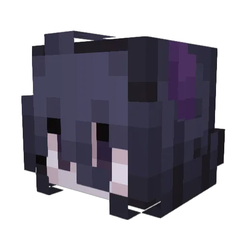 SyncXXII Minecraft avatar head, 3D render