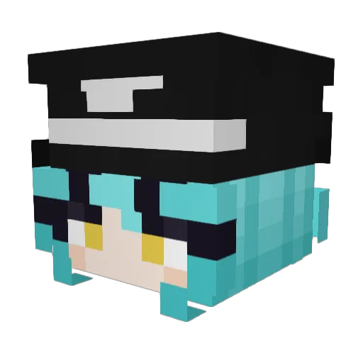 SyndicateNA Minecraft avatar head, 3D render