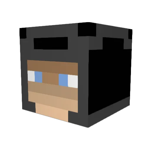 SyndicateXtreme Minecraft avatar head, 3D render