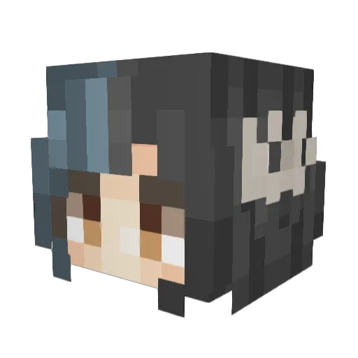 Syndicate_slayer Minecraft avatar head, 3D render